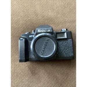 Nishika Camera MF-3 Auto Fix Focus 50mm Lens 1:6 Untested PARTS ONLY